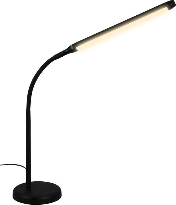 Briloner LED table lamp, black, 1xLED platinum/6W (600 lm)