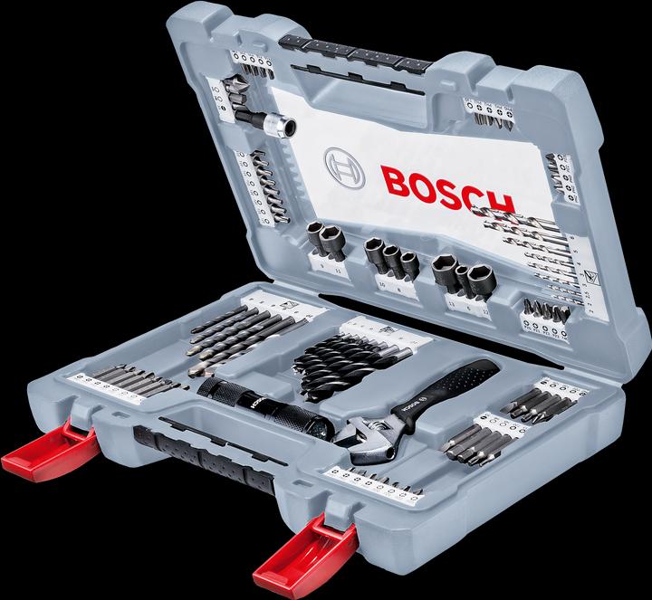 Bosch Professional Zubehör Set di trapani e avvitatori Premium X-Line da 91 pezzi (2 - 6 mm)