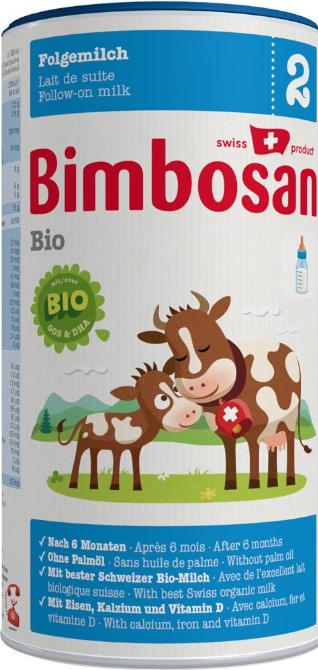 Image du produit Bimbosan Bio 2 (400 g, à partir de 6 m.)