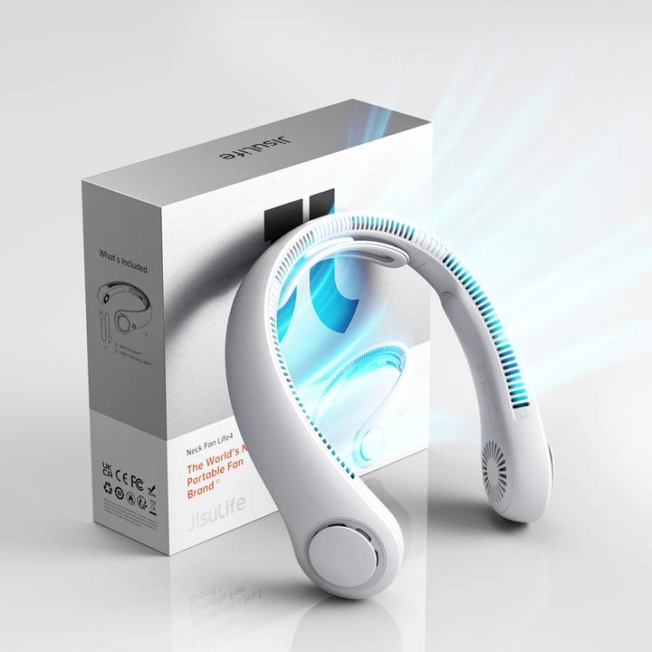 Actual product image Jisulife Neck Fan Life4 Blue