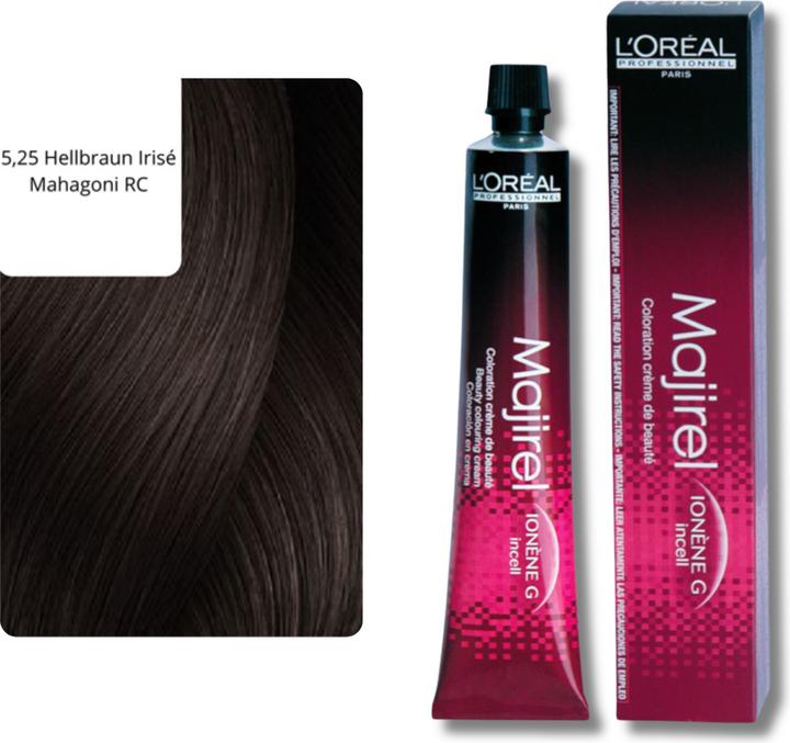 Actual product image L'Oréal Professionnel Majirel hair color (Violet, Brown, 4.0 medium brown intensive.)