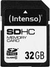 Produktbild Intenso SDHC Card 32GB Class 10 (32 GB, SDHC, U1)