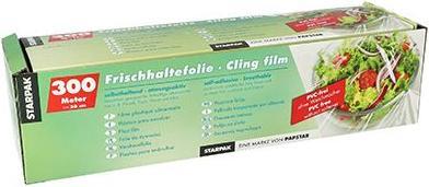 Produktbild Papstar Frischhaltefolie, Breite: 300 mm, große Rolle Material: LDPE (Polyethylen), transparent, Dicke: 11.. (1 x)