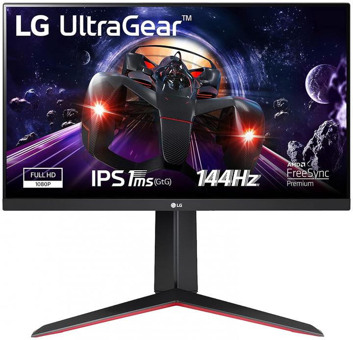 Image du produit LG 24GN65R-B 23.8inch FHD IPS 144Hz 1ms (1920 x 1080 pixels, 23.80")