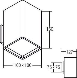Produktbild Brumberg LED-Wandleuchte (1350 lm)