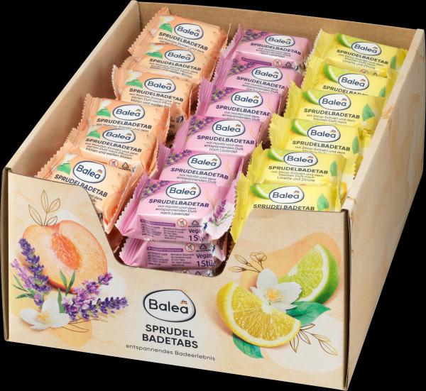 Produktbild dm Balea Sprudel Badetabs Wellness 3fach