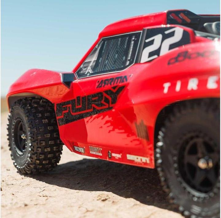 Immagine prodotto Arrma Short Course Truck Fury Mega 550 2WD, 1:10 (RTR pronto all'uso)