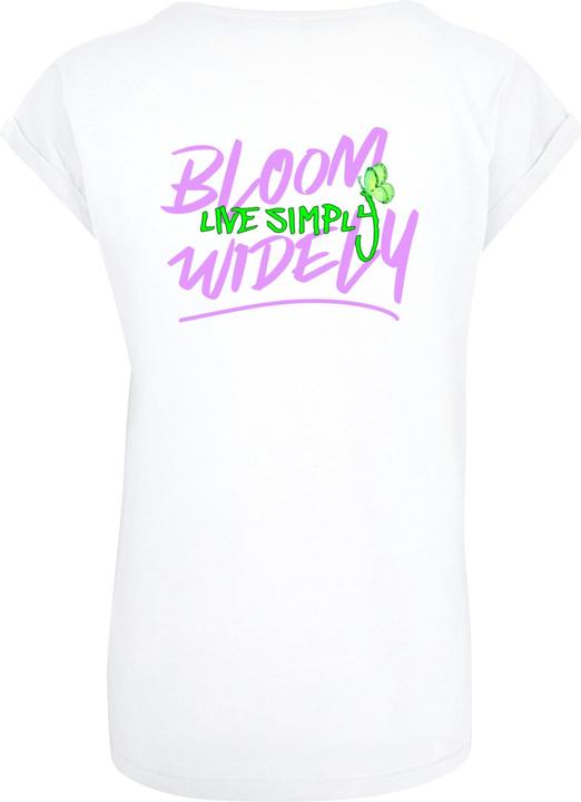 Produktbild Merchcode Ladies Never Too Late Extended Shoulder Tee - 111665 (XS)