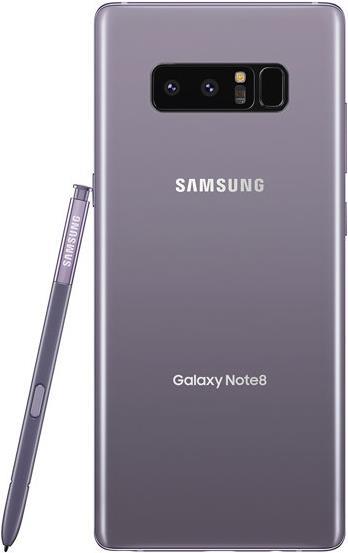 Produktbild Samsung Galaxy Note8 (128 GB, Orchid Gray, 6.30", Hybrid Dual SIM, 12 Mpx, 4G)