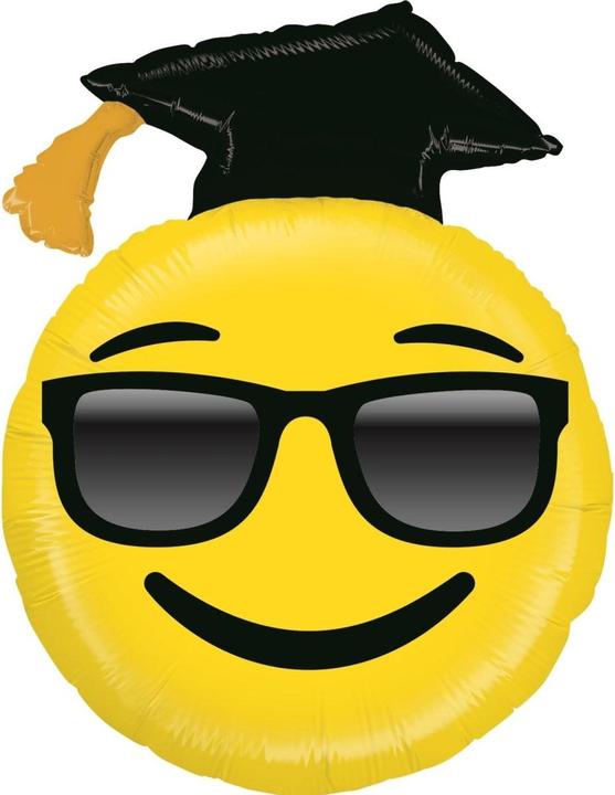 Produktbild Grabo Folienballon Emoji Gratulation