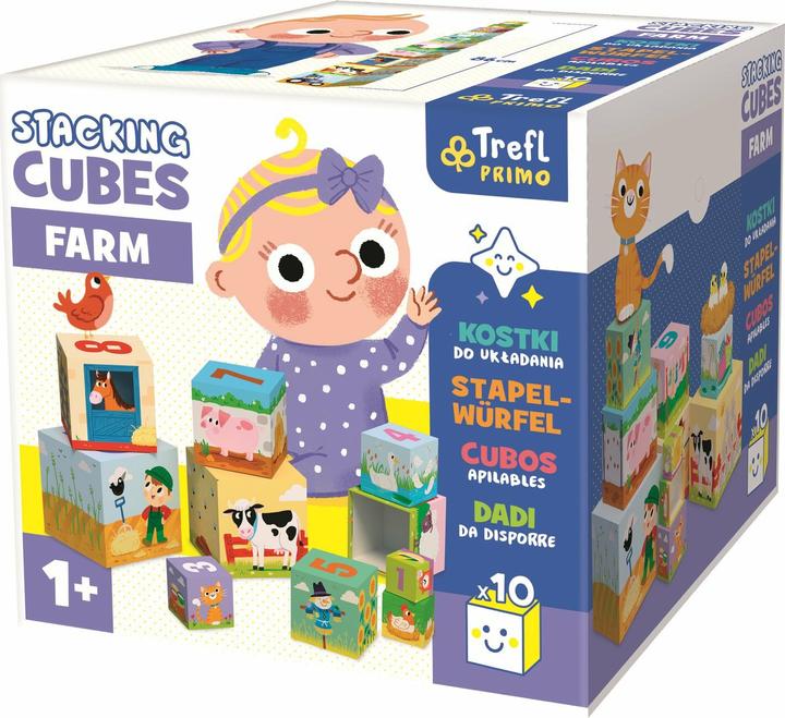 Trefl Cubes à empiler