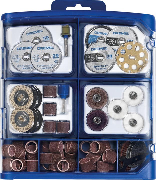 Actual product image Dremel EZ SpeedClic accessory set 70 pcs.