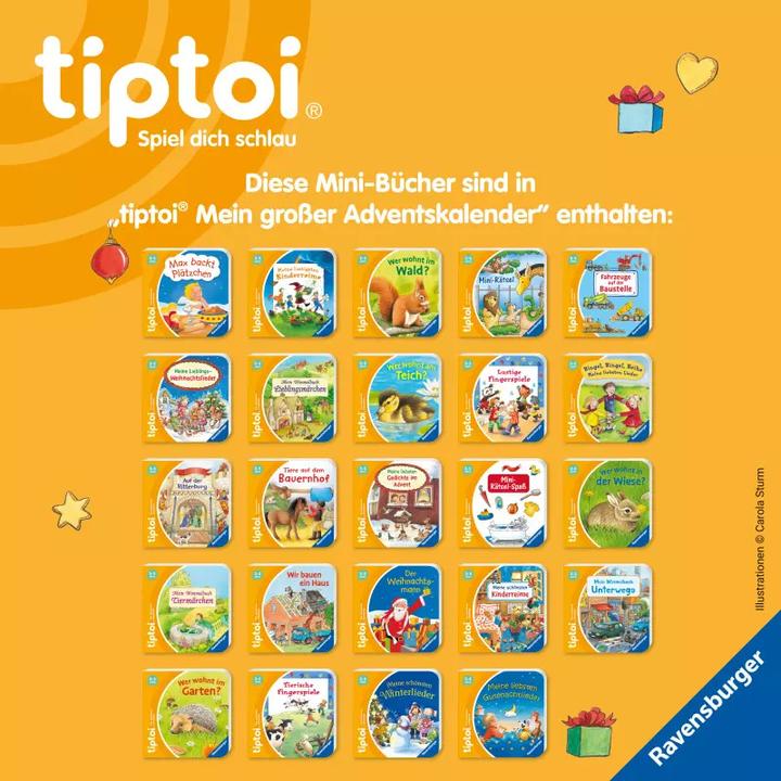 Produktbild Ravensburger tiptoi Mein grosser Adventskalender