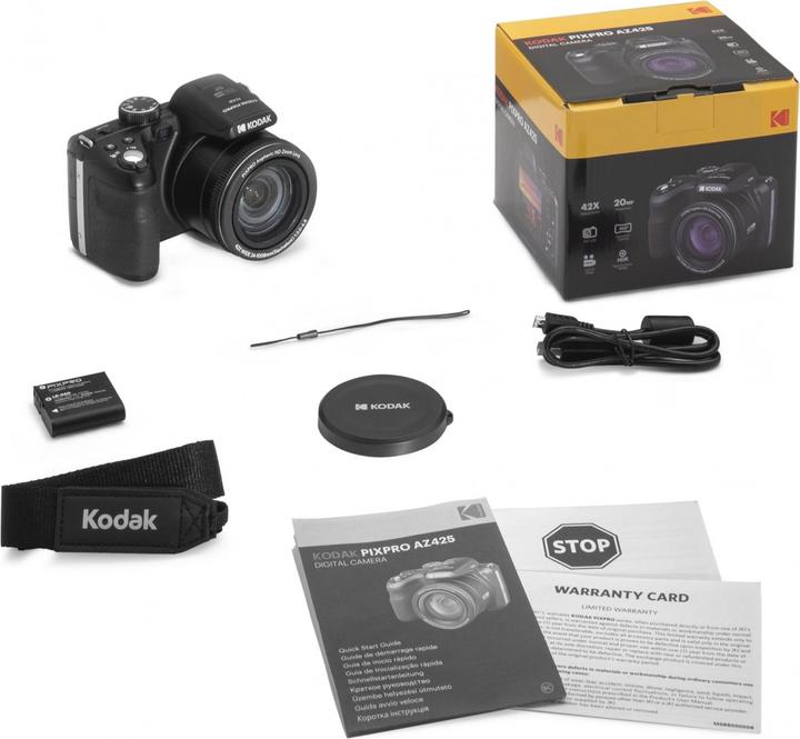 Produktbild Kodak Pixpro AZ425 (4.3 - 180.6 mm, 20.68 Mpx, 1/2,3'')