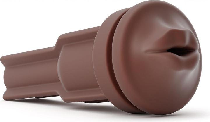 Actual product image Autoblow AI Ultra Mouth Sleeve (Brown skin tone)