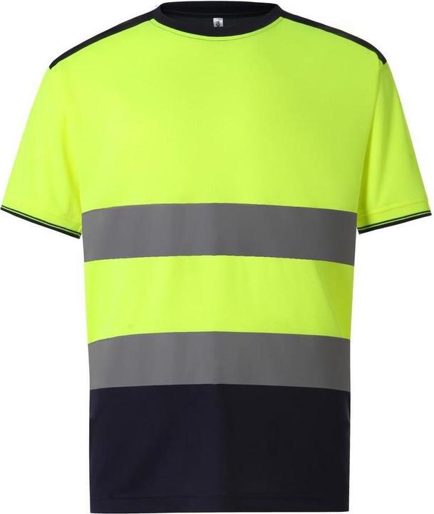 Produktbild Yoko Zweifarbiges T-Shirt mit hoher Sichtbarkeit (XL)