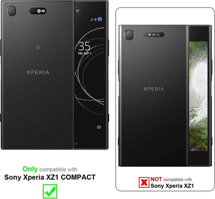 Actual product image Cadorabo Flip like Invisible Cover (Sony Xperia XZ1 Compact)