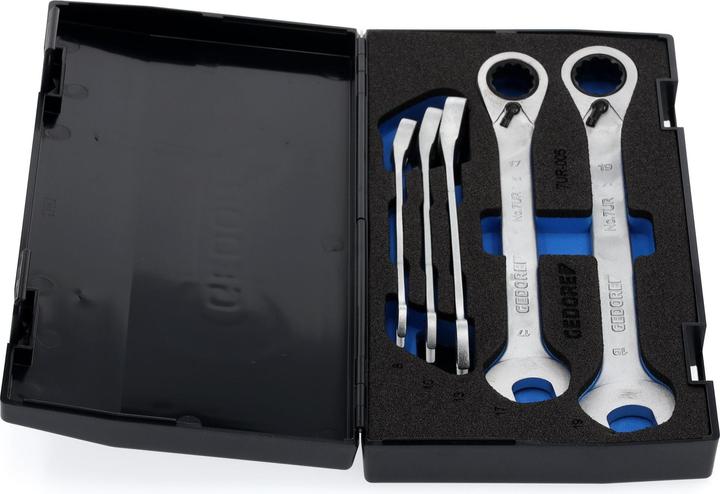 Immagine prodotto Gedore Set di chiavi a cricchetto combinate (18 mm, 19 mm, 9 mm, 8 mm, 10 mm, 14 mm, 11 mm, 12 mm, 17 mm, 15 mm, 13 mm, 16 mm)