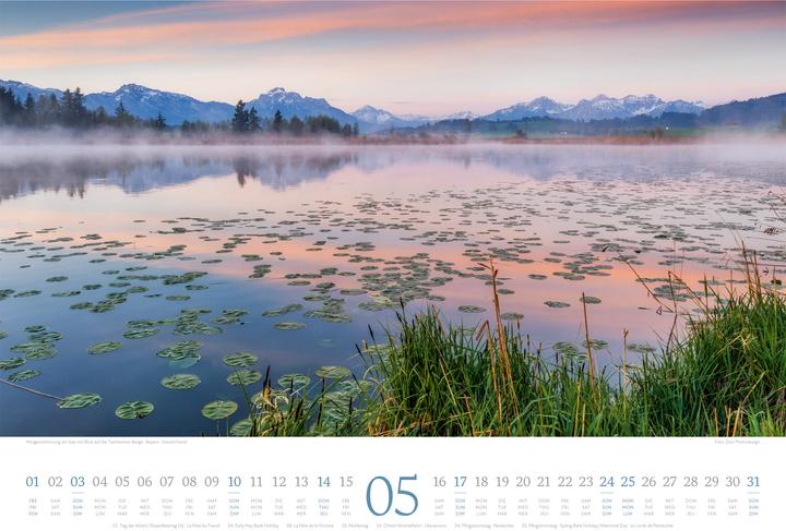 Image du produit Harmonie Kalender 2026 (45 x 33 cm, Couverture rigide, Allemand, Français, Anglais)