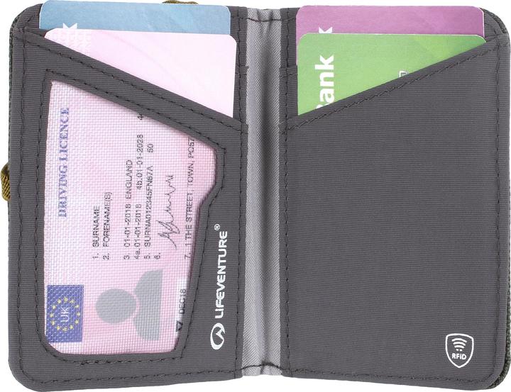Immagine prodotto Lifeventure Portafoglio RFID, riciclato, oliva