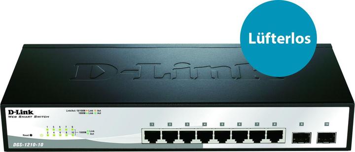 Actual product image D-Link Dgs-1210-10 (10 Ports)