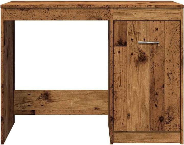 Image du produit VidaXL Schreibtisch Bürotisch Computertisch Arbeitstisch Tisch Altholz-Optik (100 x 50 x 76 cm)