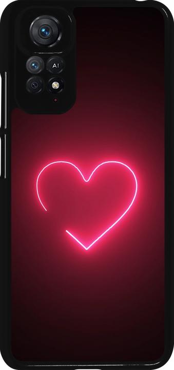 Produktbild PhoneLook Hülle Valentine 2023 single neon heart (Xiaomi Redmi Note 11, Oppo A11s)