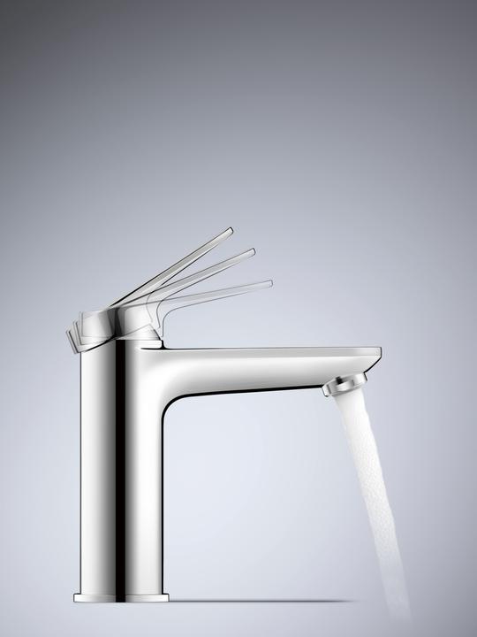 Actual product image Duravit Wave Single Lever Washbasin Mixer