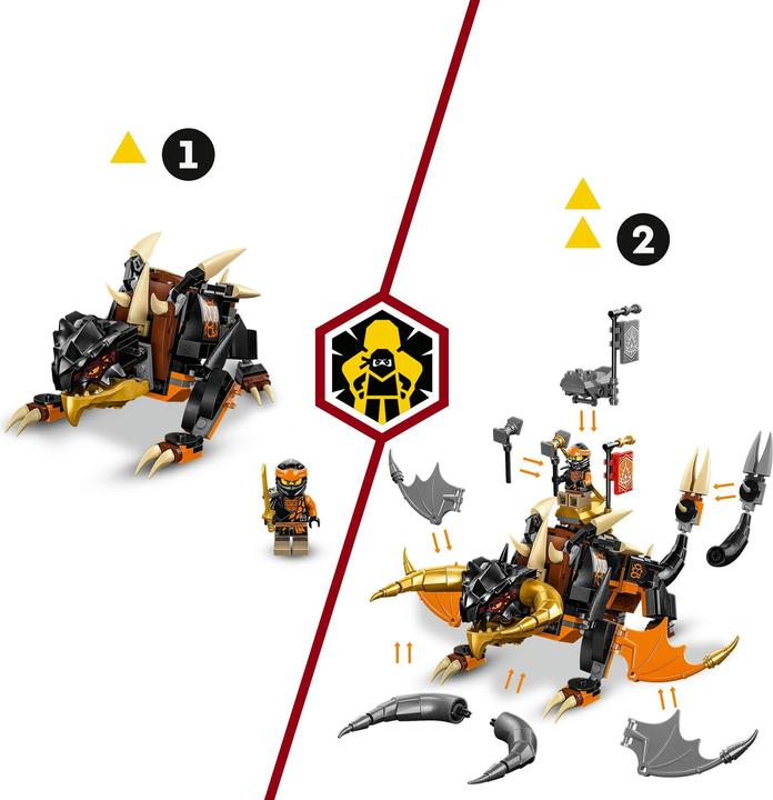 Immagine prodotto LEGO 71782 Cole's Earth Dragon EVO (71782, LEGO Ninjago)