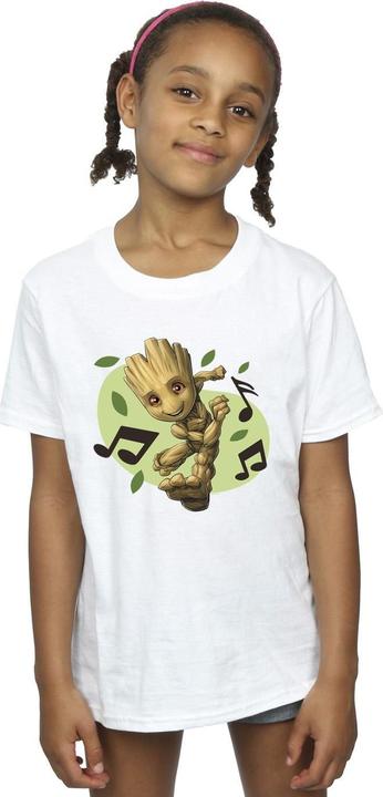 Produktbild Guardians Of The Galaxy Groot Musical Notes TShirt Mädchen (140, 146)