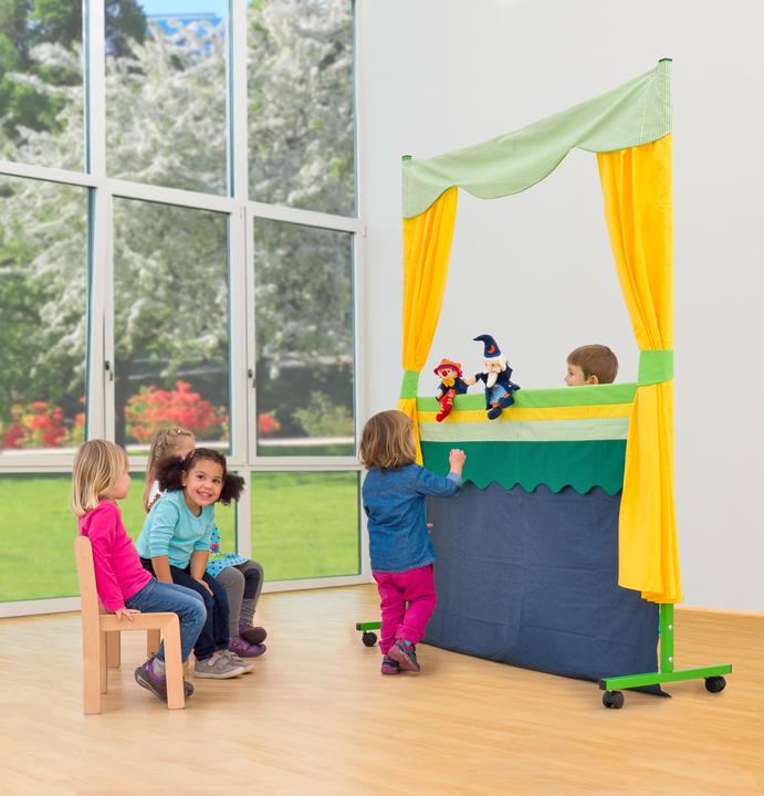 Actual product image Betzold Mobile puppet theater