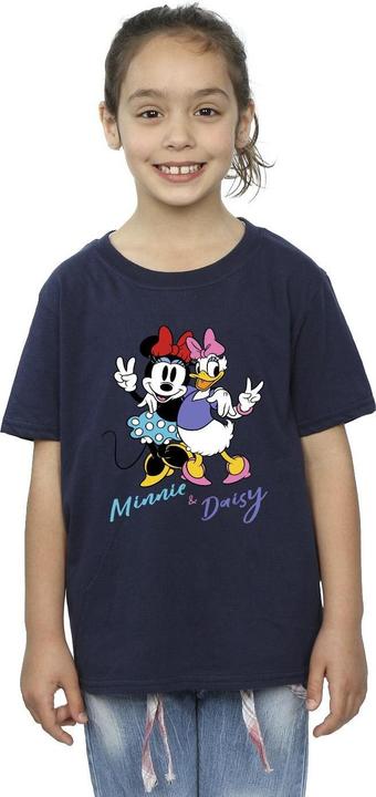Actual product image Disney Girls Minnie Mouse And Daisy Cotton T-Shirt (152, 158)
