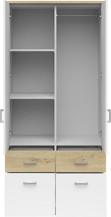 Produktbild Black Red White Kleiderschrank 2-trg.