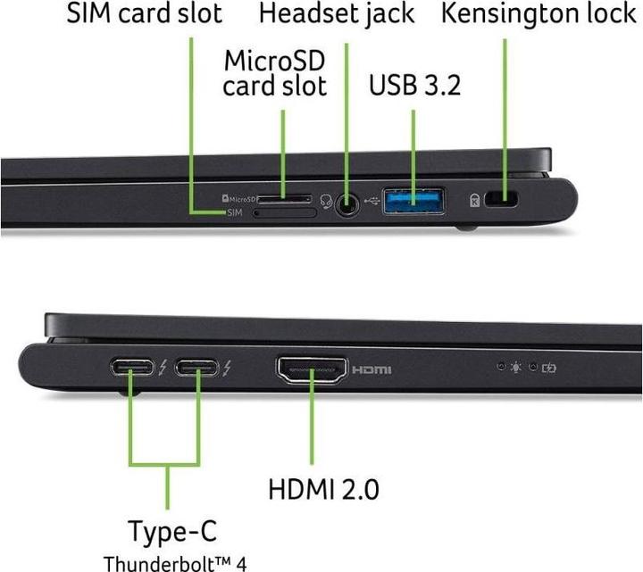 Image du produit Acer TravelMate P6 (14.14", Intel Core i7-1355U, 32 Go, 512 Go, CH)