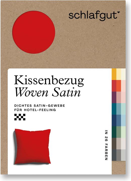 Actual product image schlafgut Woven Satin (Duvet cover, 80 x 80 cm)