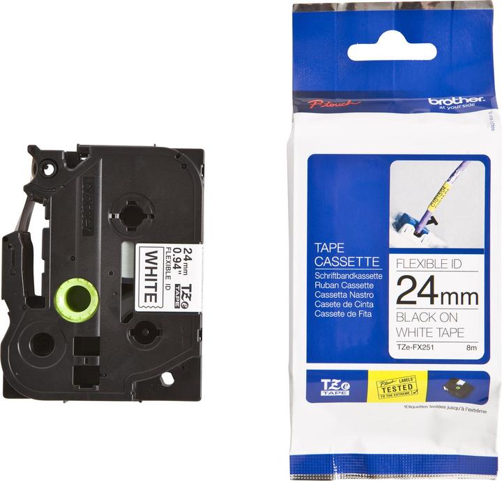 Produktbild Brother Tze-Fx251 (2.40 cm, Schwarz)