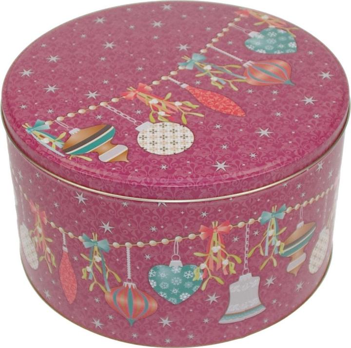 Actual product image Gawol GAW Xmas Ornaments biscuit tin Ø21