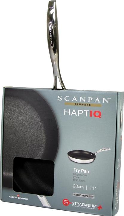 Produktbild Scanpan HaptIQ 28cm Bratpfanne (27.90 cm, Bratpfanne, Edelstahl, Aluminium)