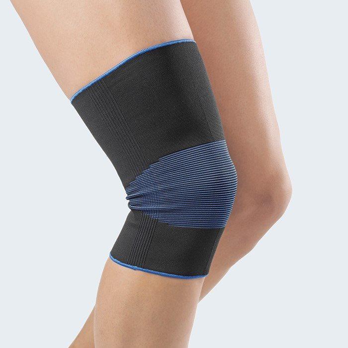 Actual product image Bilasto Uno Knee support S black/blue (S)