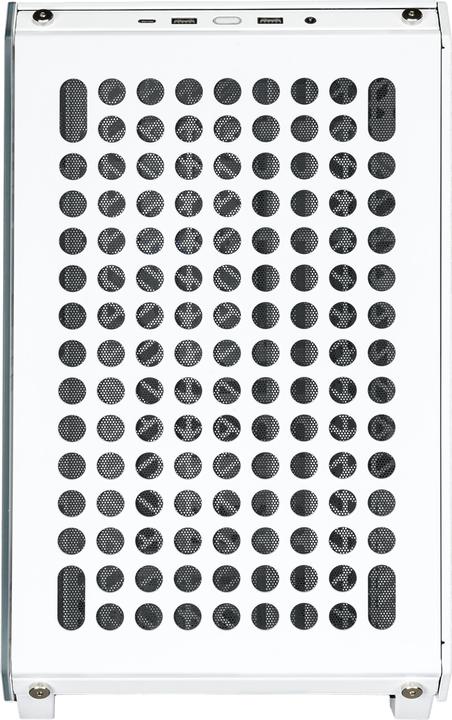 Actual product image Cooler Master Qube 500 Flatpack White (mATX, ITX, ATX)