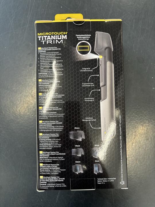 Productafbeelding Microtouch Micro Touch Titanium