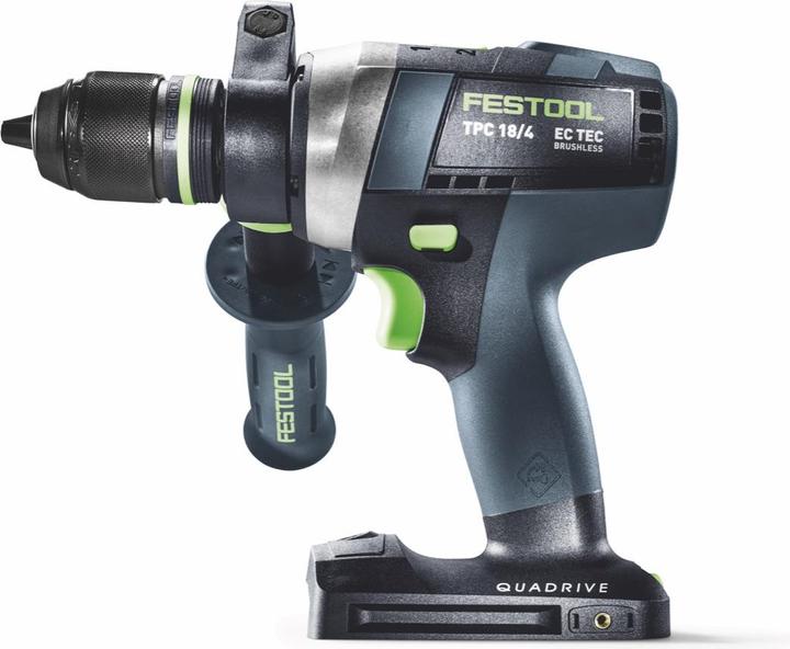 Image du produit Festool Perceuse-visseuse à percussion sans fil TPC 18/4 I-Basic-Set (Fonctionnement sur batterie)