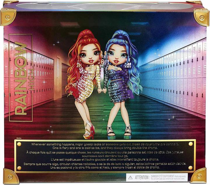 Actual product image Rainbow High Twins- Laurel & Holly De’Vious