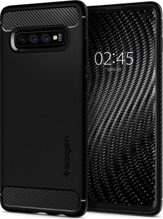 Actual product image Spigen rugged army (Samsung Galaxy S10)