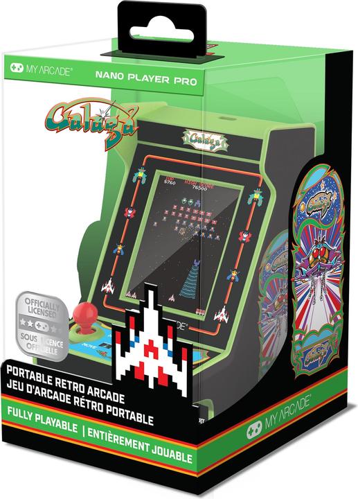 Produktbild MyArcade My Arcade DGUNL-4197 Galaga/Galaxian Nano Player Pro Portable Retro Arcade (2 GAMES IN 1)