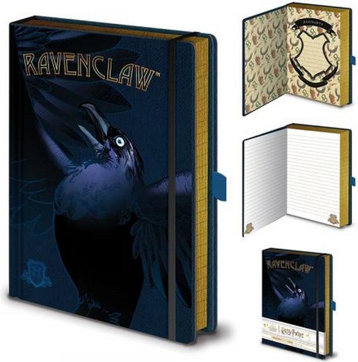 Produktbild Notizbuch Intricate Houses Ravenclaw A5 (A5, Liniert, Harter Einband)