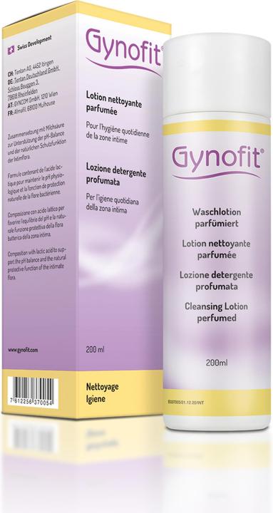Image du produit Gynofit Lotion lavante parfumée (200 ml, Crème intime)