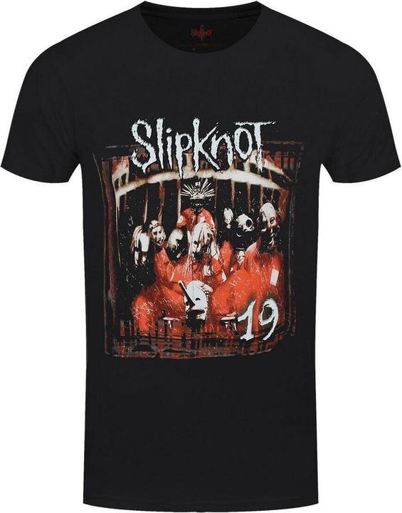 Actual product image Slipknot Unisex Adult Debut Album 19 Years Back Print T-Shirt (XL)