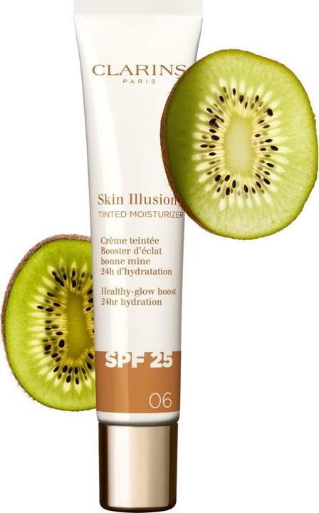 Actual product image Clarins Skin Illusion - Getönte Feuchtigkeitscreme Spf25 06 (40 ml)