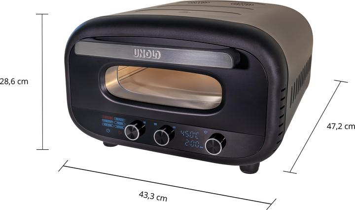Produktbild Unold PIZZAOFEn Don Alfredo 68805 (Pizzaofen Elektro)
